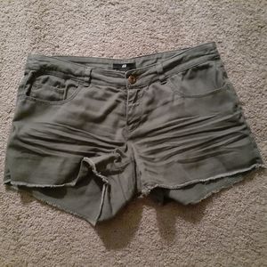 Olive Green Shorts